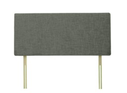 Valencia Charcoal Linen Headboard Double Multi