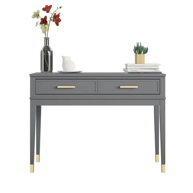 Westerleigh Console Table Graphite Grey Grey Grey