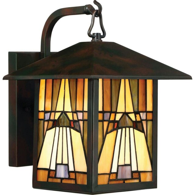 Inglenook Outdoor 1 Light Medium Wall Lantern - Bronze Finish, E27