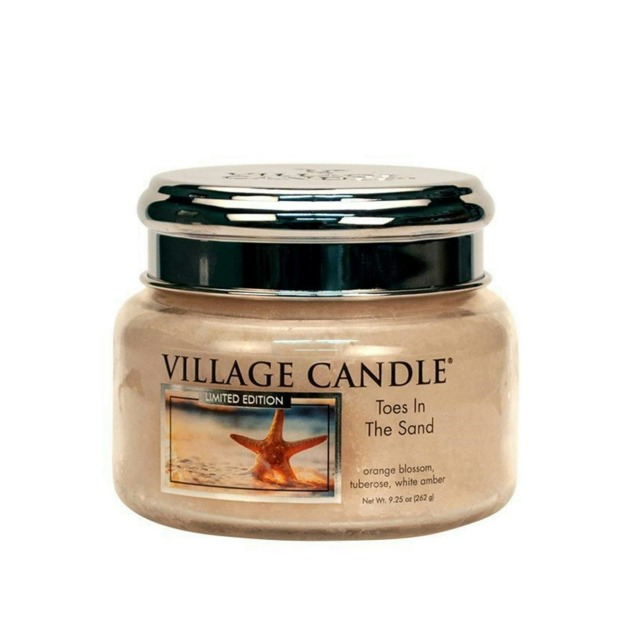 Village Candle Small Jar Toes In The Sand 11oz
