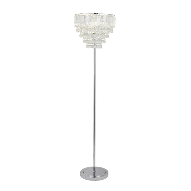 BHS Paladina Floor Lamp, Silver
