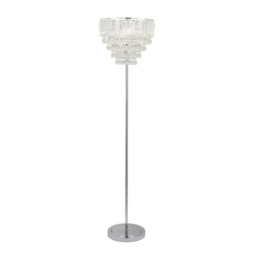 BHS Paladina Floor Lamp, Silver
