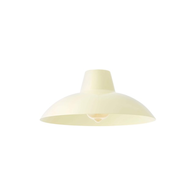 ValueLights Civic Cream Easy Fit Ceiling Pendant Shade and Bulb