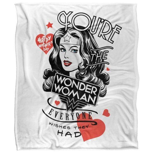 Justice League Everyone Wishes Wonder Woman Blanket - Multicoloured - One Size