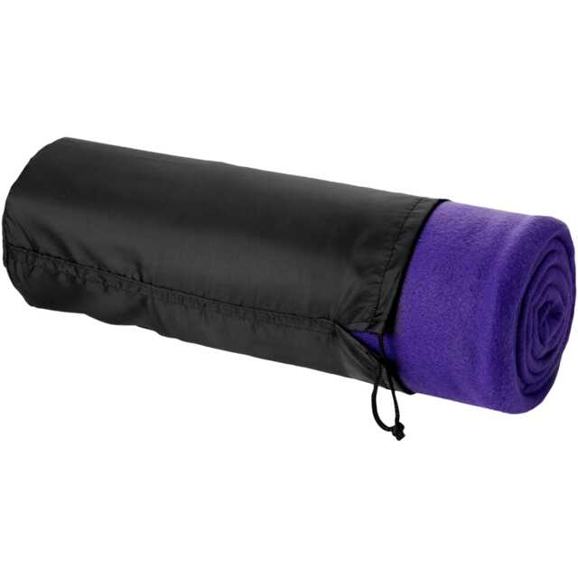 Bullet Huggy Blanket And Pouch - Purple - 150 x 120 cm