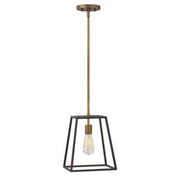 Fulton 1 Light Ceiling Pendant Bronze, E27