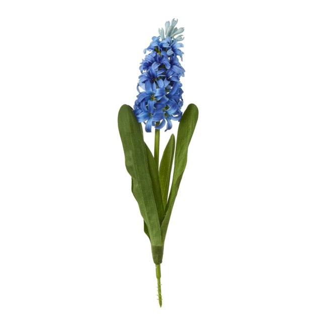 Hill Interiors Hyacinth Stem Artificial Plant - Blue - One Size