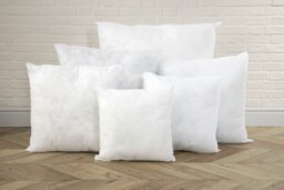 Polyester Cushion Pads Inners 100% Hollowfibre Filling 65x65cm White 1