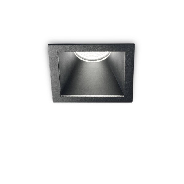 Game LED 1 Light Recessed Spotlight Black