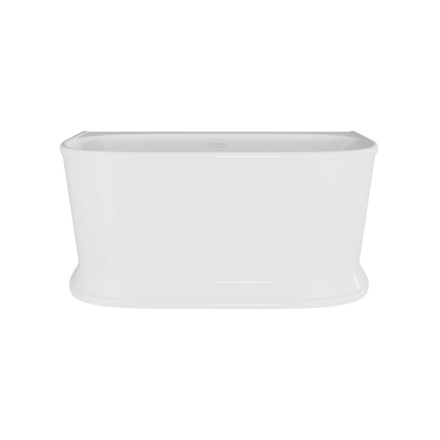 Balterley Contemporary Back To Wall Freestanding Bath from Balterley White White