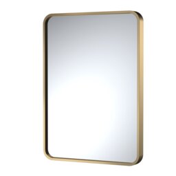 Balterley Rectangular Bathroom Mirror Durable Brass