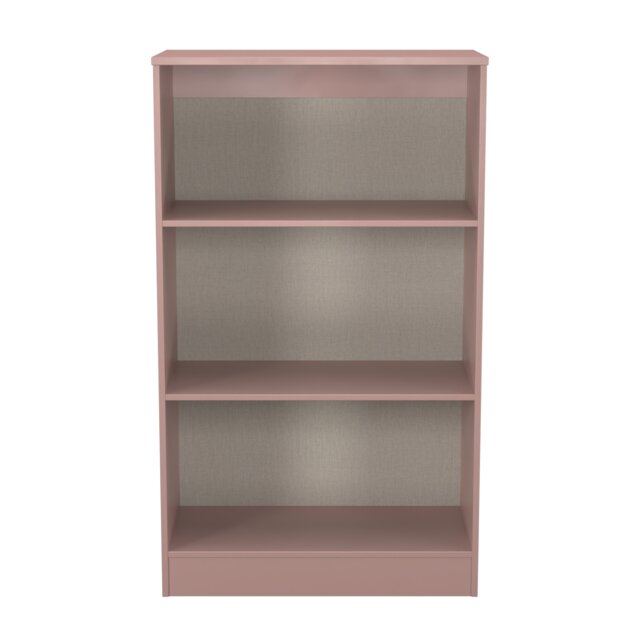 Dover Bookcase in Kobe Pink (Ready Assembled) Pink Kobe Pink