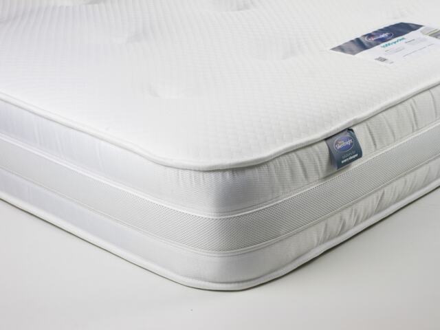 Silentnight Pocket Ortho Mattress - Firm Orthopaedic - 1000 Pocket Springs White King