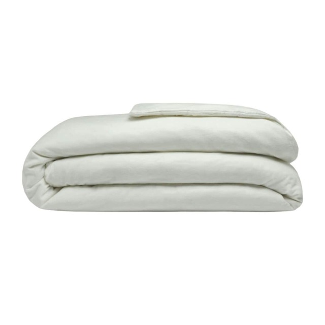 Belledorm Brushed Cotton Duvet Cover - Green Apple - Superking