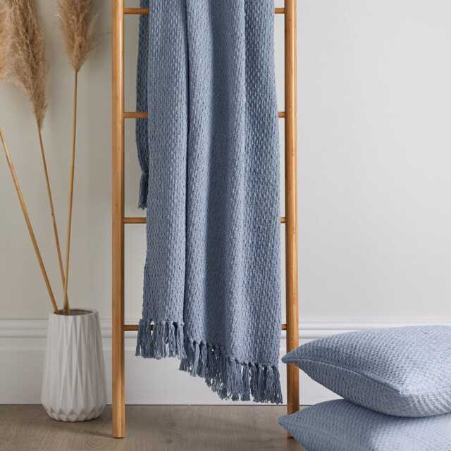 Drift Hayden Throw Blue