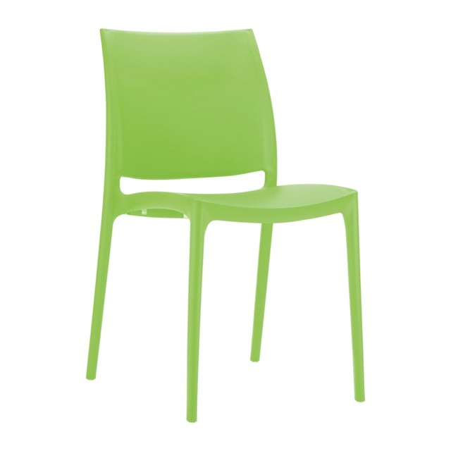 Spek Side Chair - Green (Suitable For Outdoor) Green