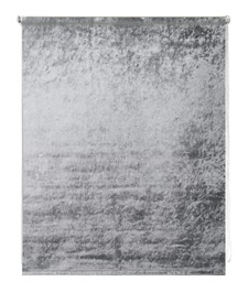 155cm Grey Crushed Velvet Roller Blinds Grey Grey