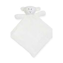 Mumbles Lamb Baby Blanket - Cream - 26cm x 26cm