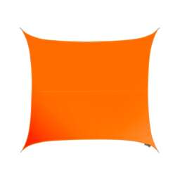 3.6m Square Water Resistant Orange Sun Shade Sail