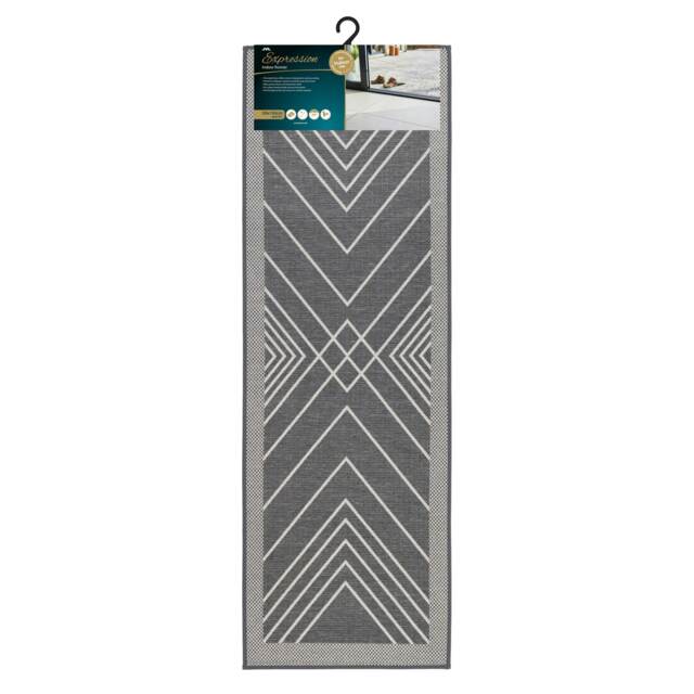 JVLExpression Machine Washable Entrance Runner Doormat, 50x150cm - Stripes