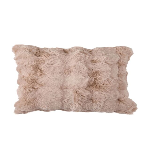 Living and Home Plush Throw Pillow Cover Pillowcase,Brown-50x30cm Brown