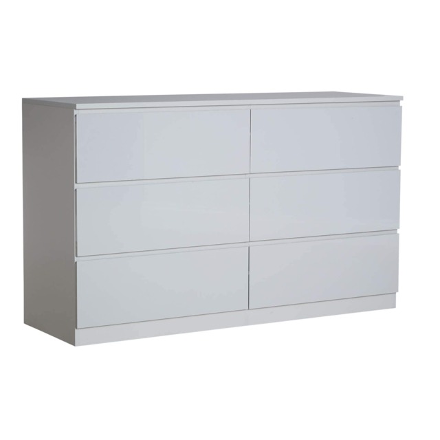 Chest Of Drawers Spacious Bedroom Furniture Storage Unit Modern Organiser Grey