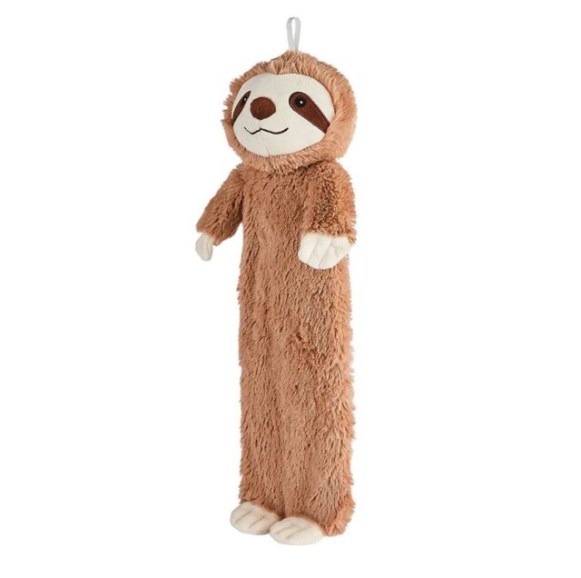 Warmies Hot Water Bottle With Cosy Cute Plush Removable Character/Animal Cover, Sloth
