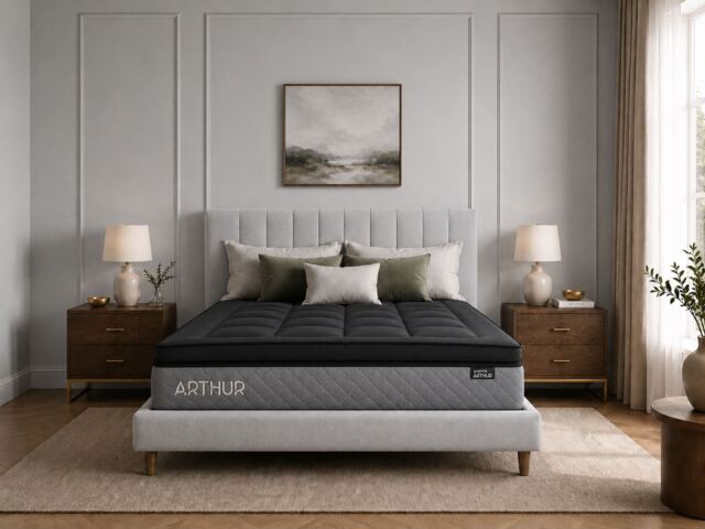 Arthur Sleep Graphite Arthur 3000 Pocket Hybrid Mattress - Medium - Small Double