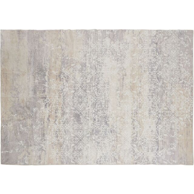Washable Rug Dalia - various sizes, faded pattern, easy-care short pile, non-slip Cream beige 240 x 340 cm 1