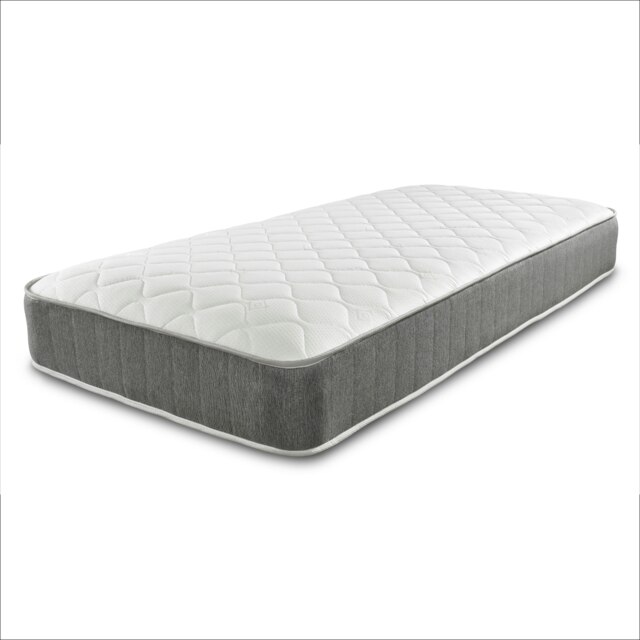 Castle Hybrid Mattress - 20cm Deep, Soft-Touch Quilted Sleep Surface White Single