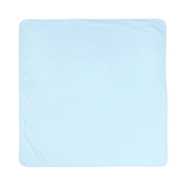 Larkwood Plain Blanket - Pale Blue - One Size