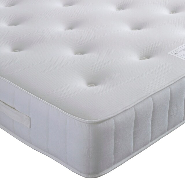 2ft6 Small Single Visco elastic memory foam and Spring mattress. UK made. Medium firm feel, Heat sensitive contour support mattres. Multi
