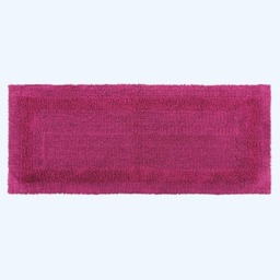 Homescapes Luxury Reversible Bath Mat Runner - Raspberry Pink Raspberry