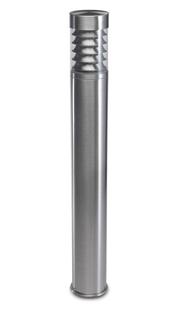 Priap 1 Light Medium Outdoor Bollard Light Stainless Steel Aisi 316 IP54, E27
