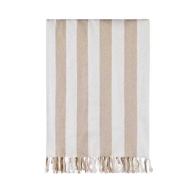 Vinga Ornos Family Hammam Towel Brown Beige One size 1
