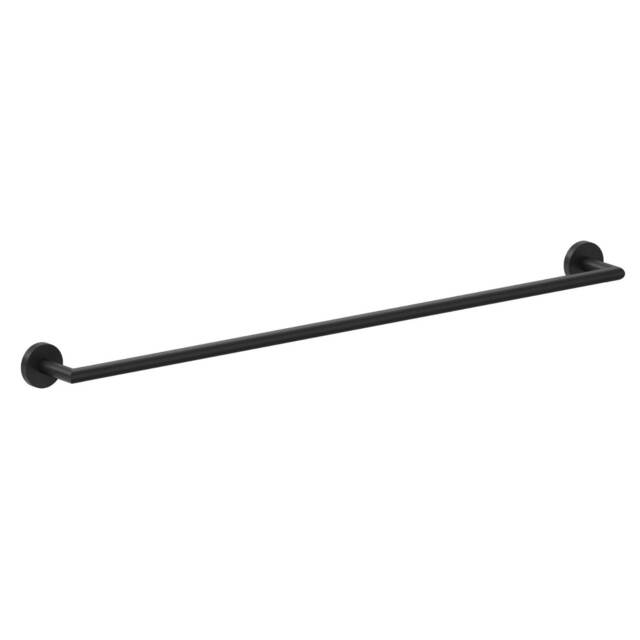 Cosmic TOALLERO Towel Wall Mount Rail w/ Matte Black Stainless Steel Finish 60cm