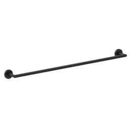 Cosmic TOALLERO Towel Wall Mount Rail w/ Matte Black Stainless Steel Finish 60cm