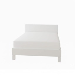 Polycotton Fitted Sheet Extra Deep 40cm Skirt Easy Care White King
