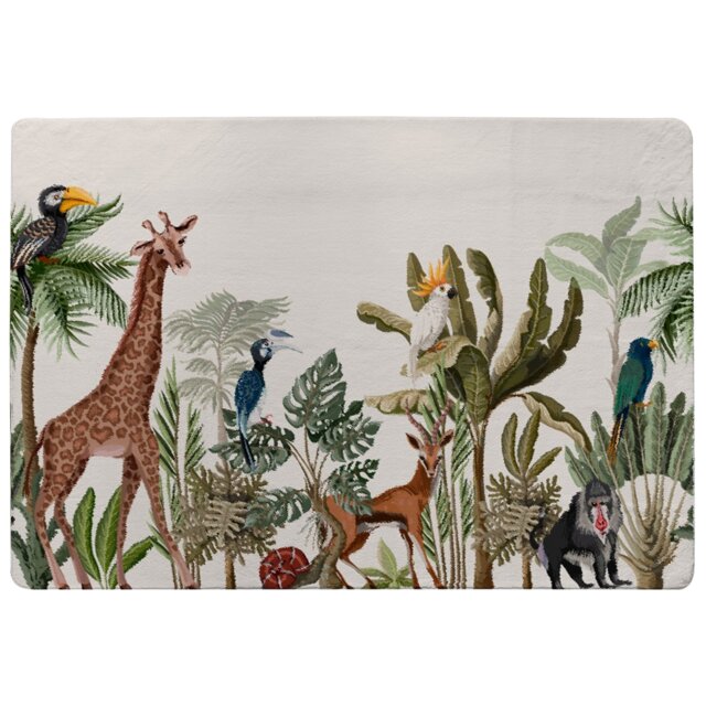 Tropical Animals Rug Multi