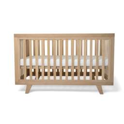 Clair de Lune Premium Oak Cot Bed