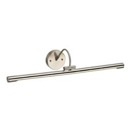 Alton LED 1 Light Large Picture Wall Light Brushed Nickel
