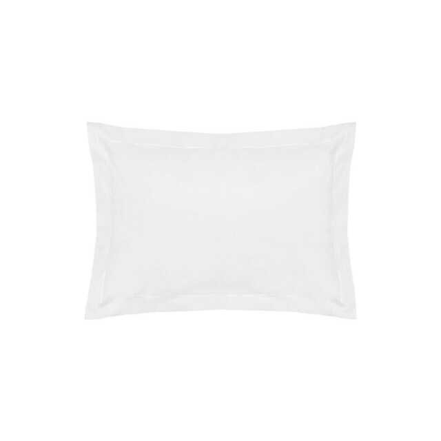Belledorm 200 Thread Count Egyptian Cotton Oxford Pillowcase - White - One Size