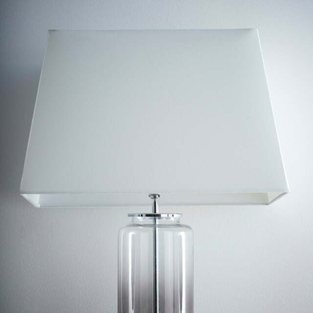 "21"" Modern White Rectangle Light Shade for Ceiling White"