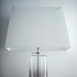 "21"" Modern White Rectangle Light Shade for Ceiling White"