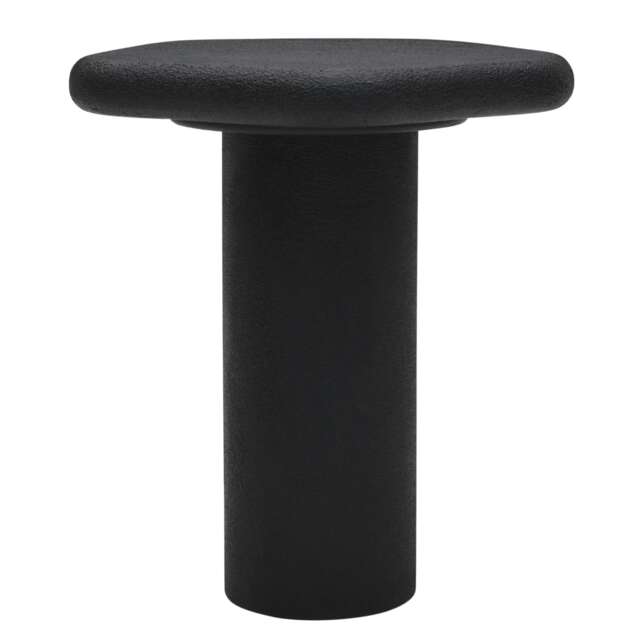Udaipur Pentagon Side Table Black