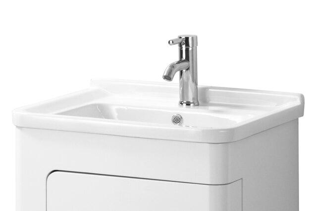 Savannah White Ceramic Basin