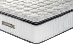 Arthur Sleep Spare Arthur 1500 Hybrid Mattress - Medium Firm - Super King White Super King
