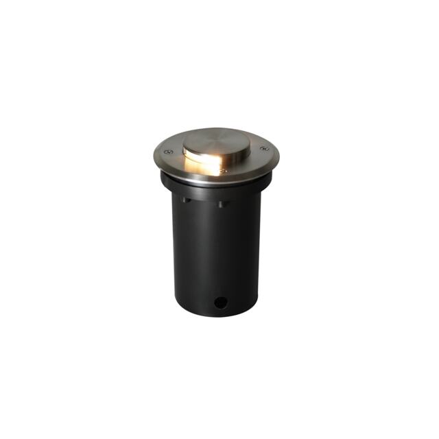 Nordlux Tilos Outdoor Recessed Light Silver Stainless steel GU10 Weatherproof - Mains Powered, IP67