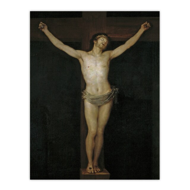 Christ Crucified Bible Scene Francisco Goya Huge Wall Art Print 18X24 In