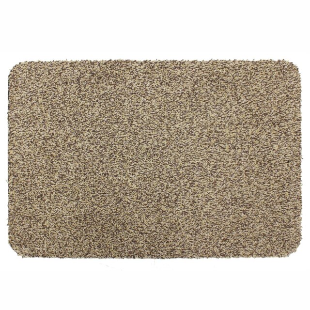 JVL Tanami Machine Washable Doormat 50x75cm, Beige